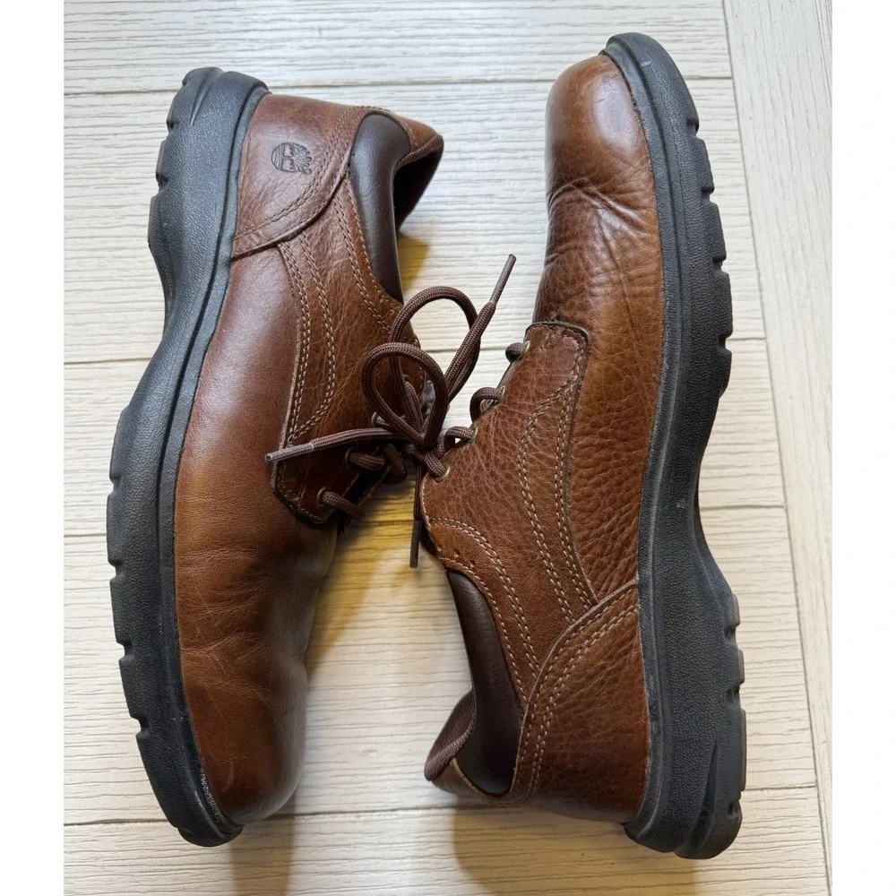 Timberland Earthkeepers Richmont PTO Mens‎ leather shoe #5127A Brown Lace Up 8.5